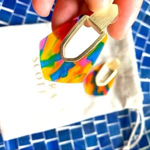 Kendra Scott Rainbow Acetate Earring